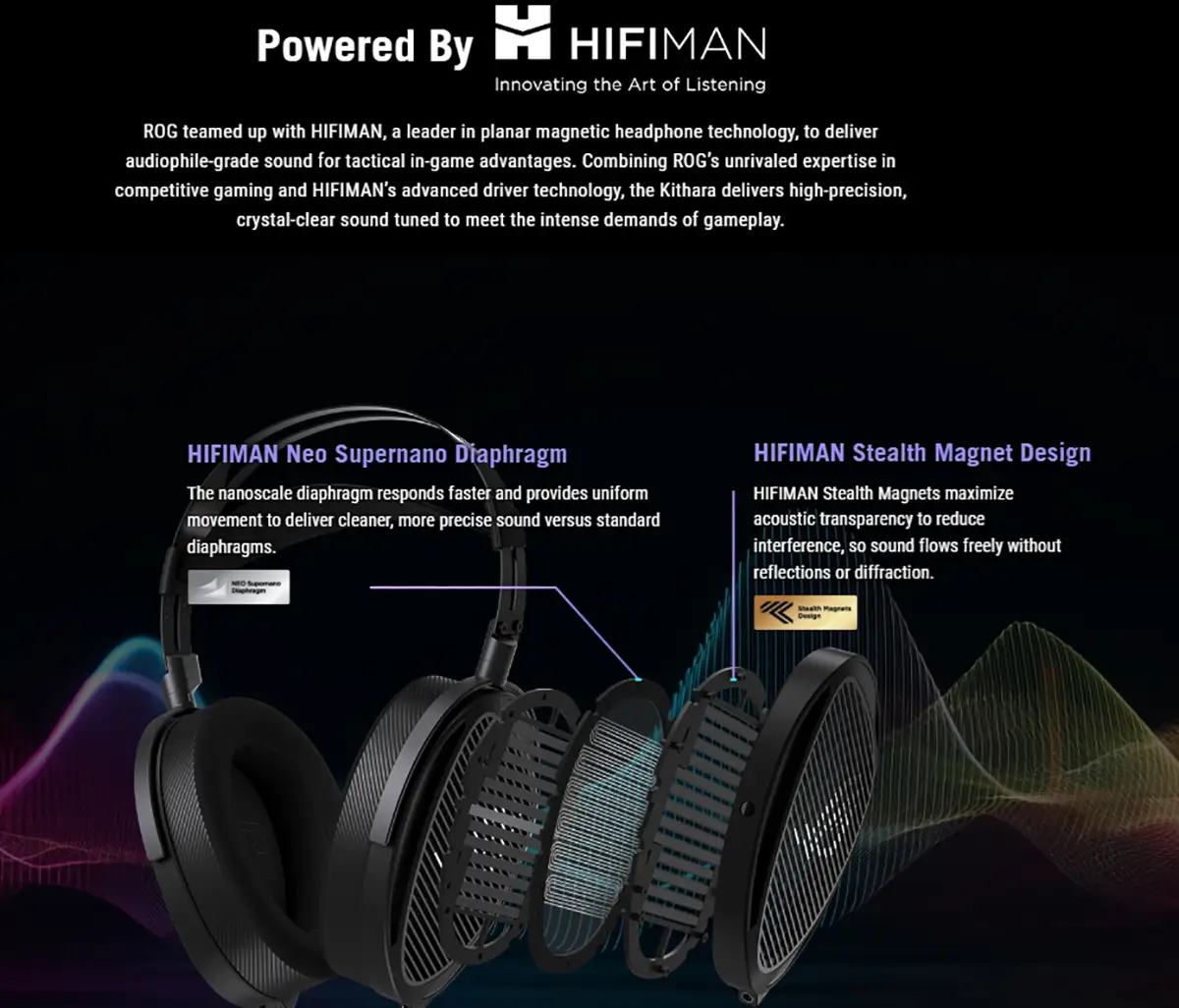 ASUS ROG Kithara Open-Back Wired Gaming Headset Price in Bangladesh